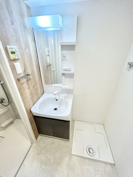 S-RESIDENCE名駅北bling(ブリング)の洗面所
