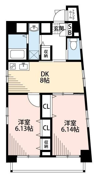 MSBの間取り|間取りです。