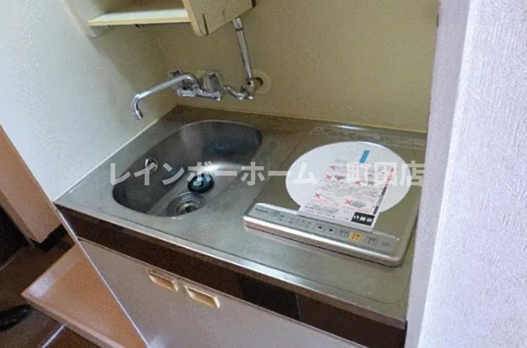 ポケットハイツ本厚木※初期費用分割あと払いサービス利用可能物件のキッチン
