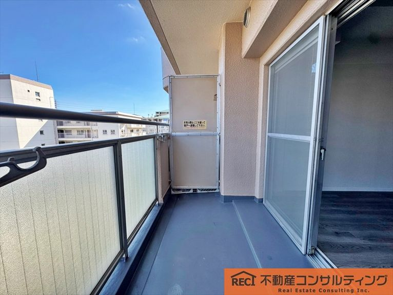 ジークレフ第二武庫川のバルコニー
