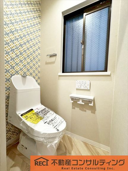 神戸市灘区上河原通4丁目　中古戸建のトイレ