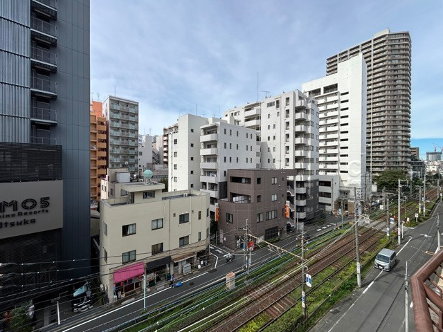 【展望】 | 花乃マンション | お部屋からの眺望。バルコニーからの景色です。～即日のご見学可能～　お問合せはお気軽に。