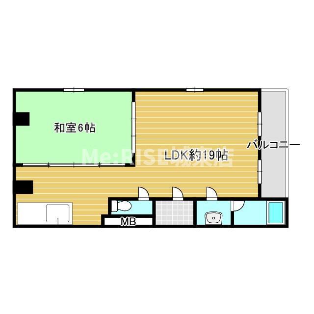 グローリア諏訪の間取り