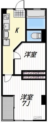ｄｅｃｅｎｔ（ディセント）の間取り|間取りです。