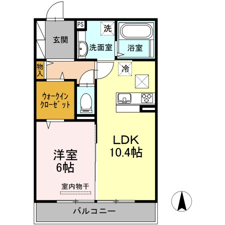 カーサグランデの間取り