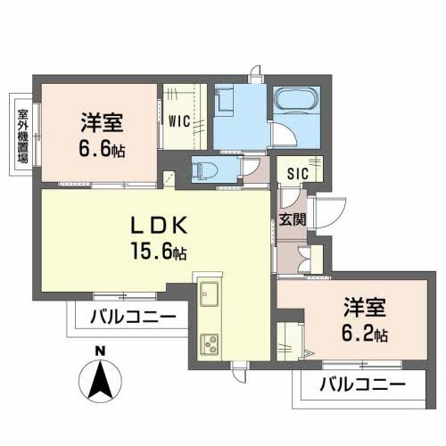 ＬＯＩＳＩＲ　の間取り
