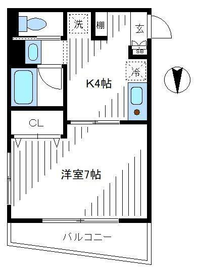 アーバンパークサイド中野の間取り