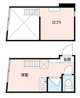 【間取り】 | アジュール荻窪 | 間取りです。