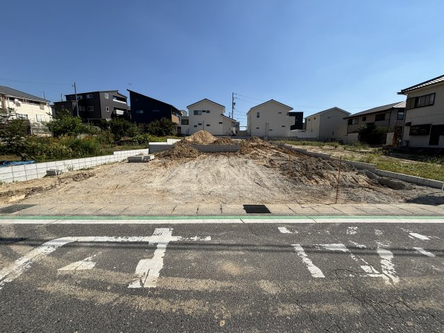 大府市柊山町8丁目309、310、311、312の各一部『仲介手数料無料』新築一戸建て・建売の前面道路含む現地写真
