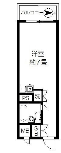 レジデンス上野の間取り