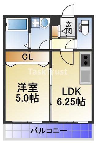 【間取り】 | HRフロントリーガル城北