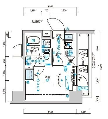 メインステージ新小岩の間取り|間取りです。