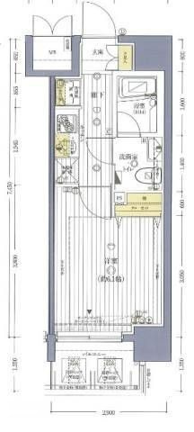 ヴァレッシア武蔵関駅前シティの間取り|間取りです。