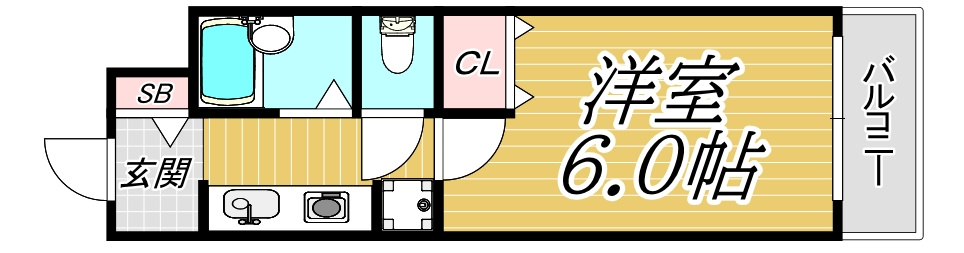 リーガルコート塚口の間取り