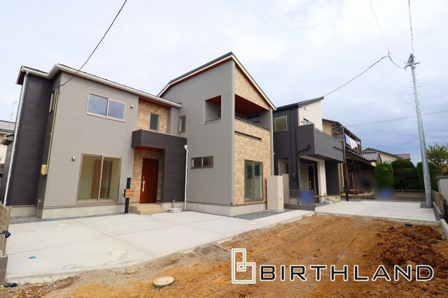 新築戸建・新築建売　郡山市安積荒井三丁目　安積第一小・安積中の外観|全体外観写真