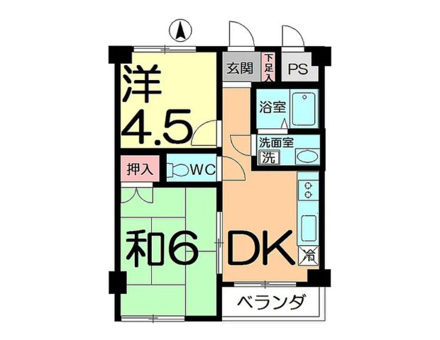埼玉県さいたま市1棟売マンション『サンロイヤルレジデンンスⅡ』の間取り