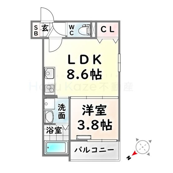 【間取り】 | F asecia Superbe