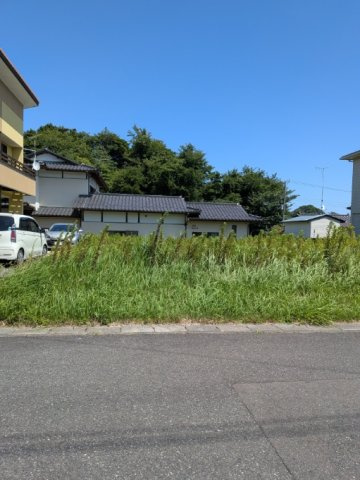五浦土地の前面道路含む現地写真