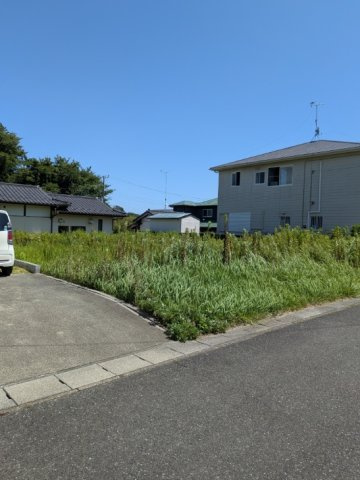 五浦土地の前面道路含む現地写真
