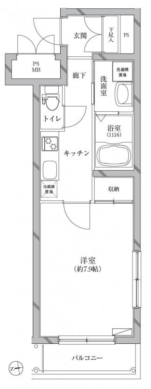 リクレイシア富士見台の間取り