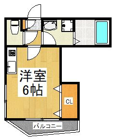 第五泉荘の間取り