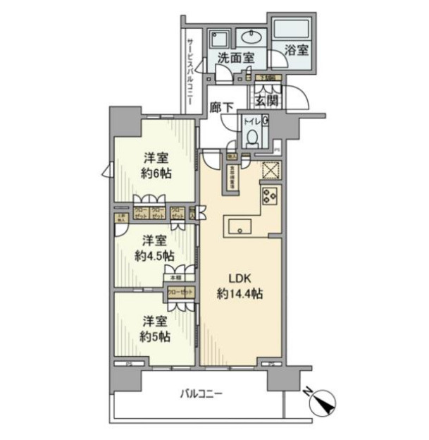 【間取り】