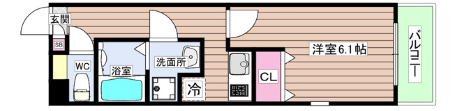 【間取り】 | ハーモニーテラス西中島南方