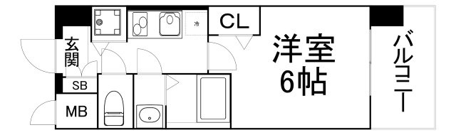 【間取り】 | レオンコンフォート玉造
