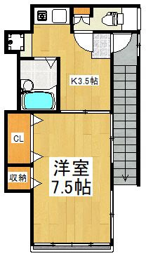 第七泉荘 の間取り