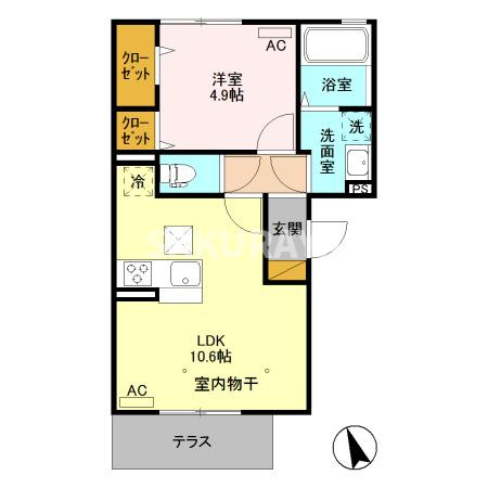 コスタデルソーレの間取り