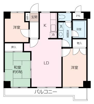 【賃 貸 中】三春商工協同ビル 3階の画像