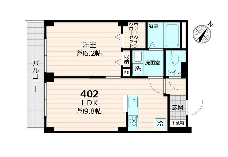 ラヴィデ香風園の間取り