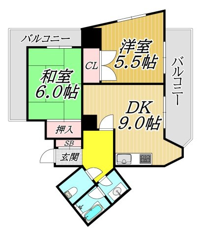 武庫之荘ジェメッリ北棟