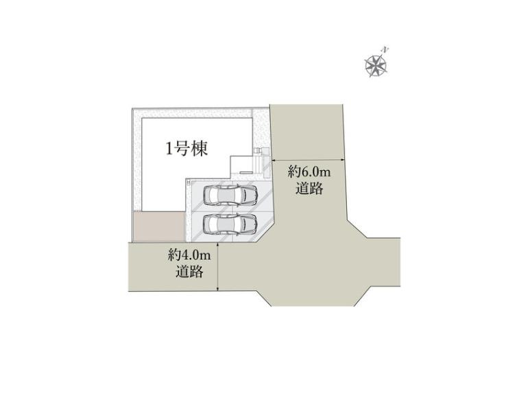 取手市新取手2丁目03期　新築戸建の区画図