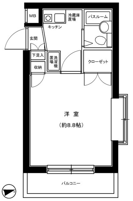 菱和パレス練馬の間取り
