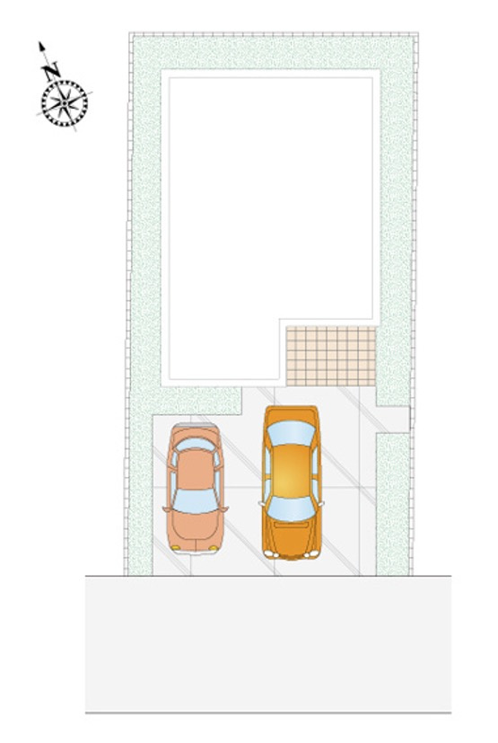 [新築住宅] 深谷市常盤町 全2区画の区画図