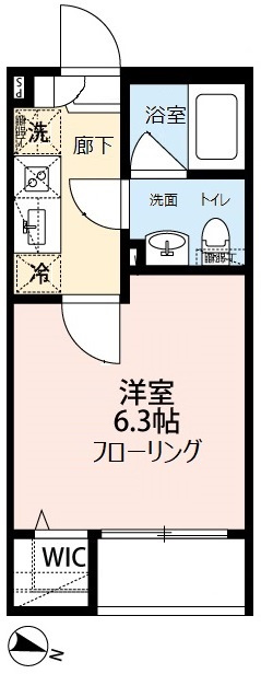 リヴィエールポルテⅡの間取り