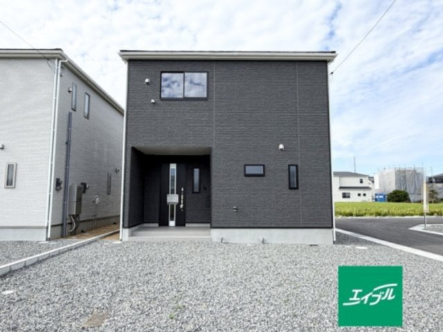 【外観】 | クレイドルガーデン倉敷市連島町鶴新田第15 (全4棟) | 並列3～4台駐車可能です！