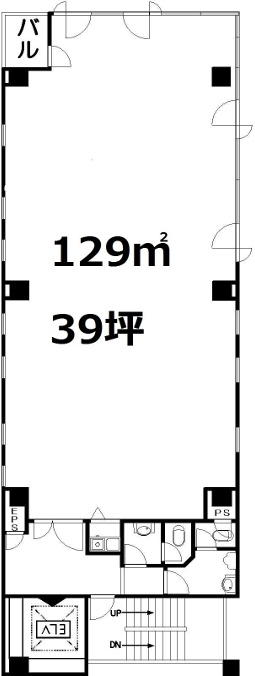 ＳＴＯＲＫ南堀江の間取り