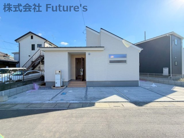 松伏町松伏　新築戸建　全9棟　1号棟の外観|長期優良住宅認定！長く快適に暮らせる品質にこだわった全9棟の新築分譲住宅