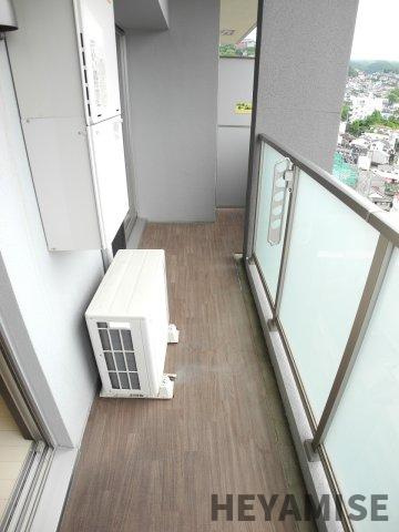 エヴァーグリーン思案橋のバルコニー|※反転間取りの別の階のお部屋の写真です※