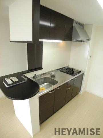 エヴァーグリーン思案橋のキッチン|※反転間取りの別の階のお部屋の写真です※