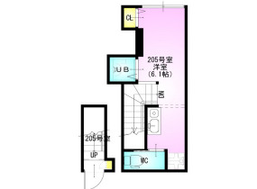 VILLEST 中野（ヴィレストナカノ）の間取り