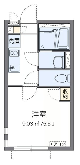 クレイノエスポワールの間取り