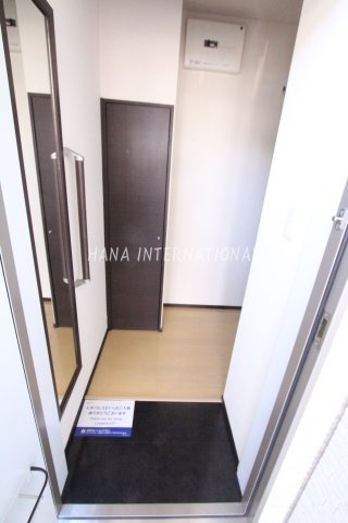 クレイノエスポワールの玄関