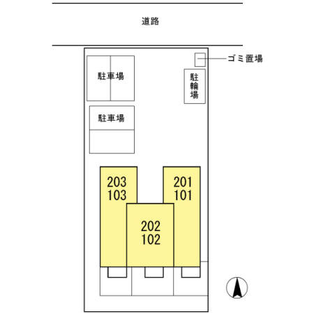 スカイ・シエルの区画図