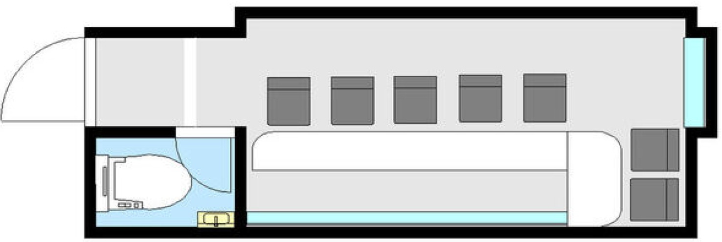 レーベンリーベ2階の間取り