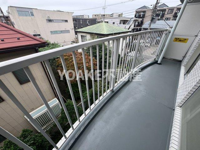パルテール南台のバルコニー