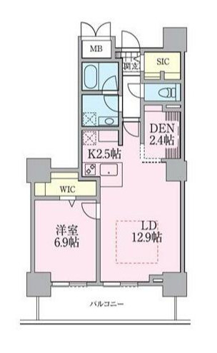 ロイヤルパークスタワー南千住の間取り