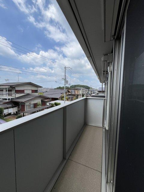 パークハイム七番館のバルコニー